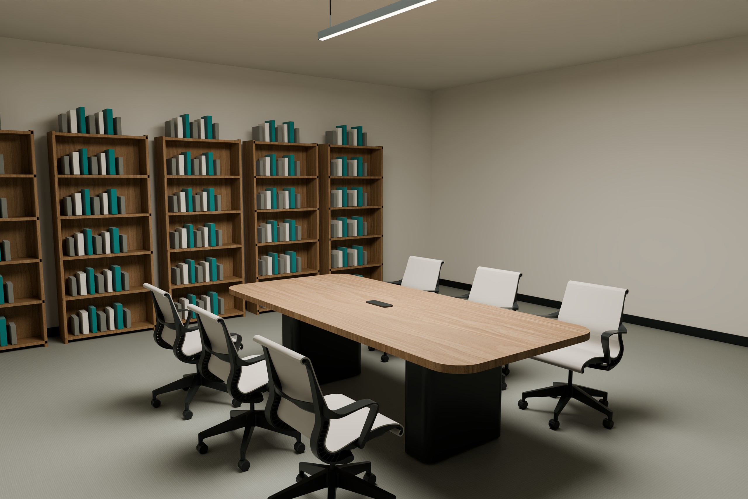Project room of the PLANORA concept office.